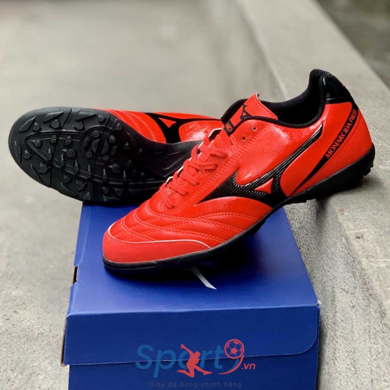 Mizuno Monarcida Neo Sala Select TF Q1GB201260 Màu Đỏ Đen