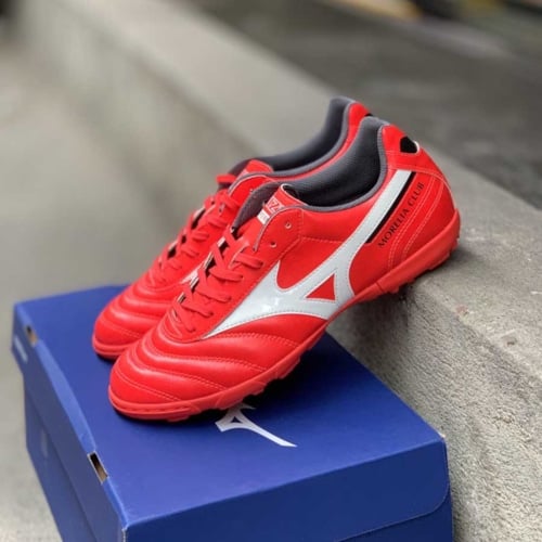 Mizuno Morelia II Club As - P1GD201660 Màu Đỏ Trắng