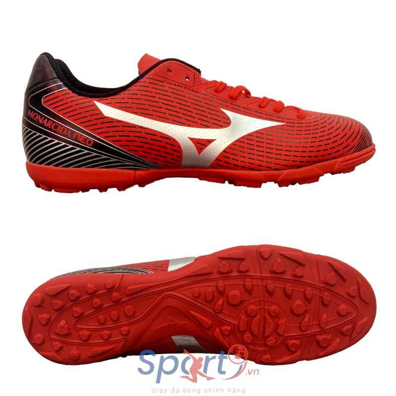 Mizuno Monarcida Neo Sala Clup TF Đỏ Đen	