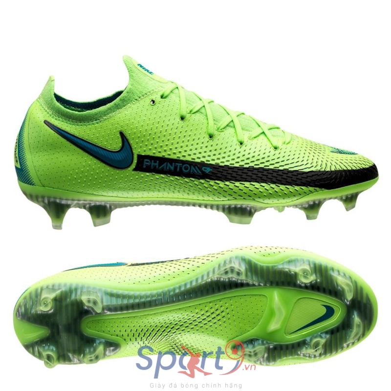 Nike Phantom GT Elite FG Impulse - Lime Glow/Aquamarine