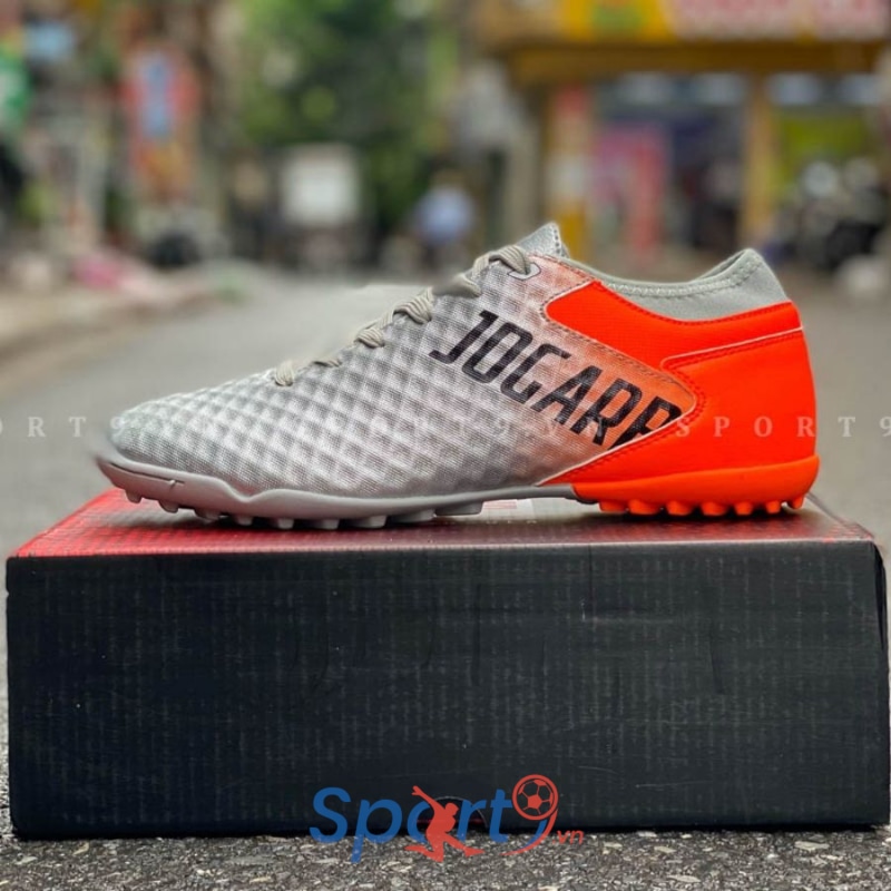 Giày đá bóng Jogarbola ColorLux 2.0 Màu Cam/Bạc