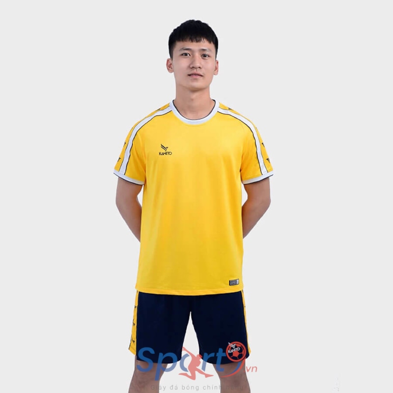 BỘ QUẦN ÁO BÓNG ĐÁ KAMITO KMST210 - MÀU VÀNG