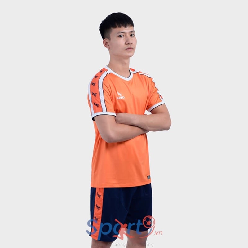 BỘ QUẦN ÁO BÓNG ĐÁ KAMITO KMST210 - MÀU CAM