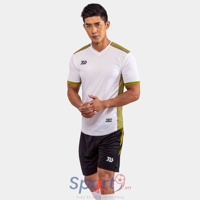 BỘ QUẦN ÁO BÓNG ĐÁ BULBAL FALCOL WHITE - TRẮNG