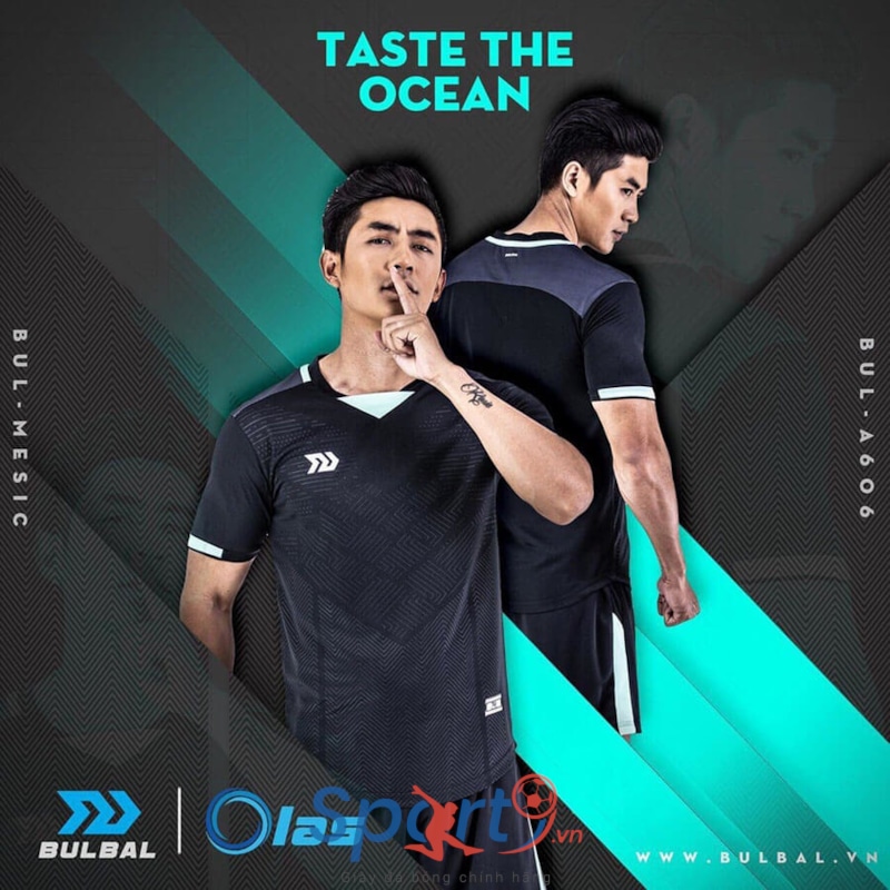 BỘ QUẦN ÁO BÓNG ĐÁ BULBAL OLAS - ĐEN