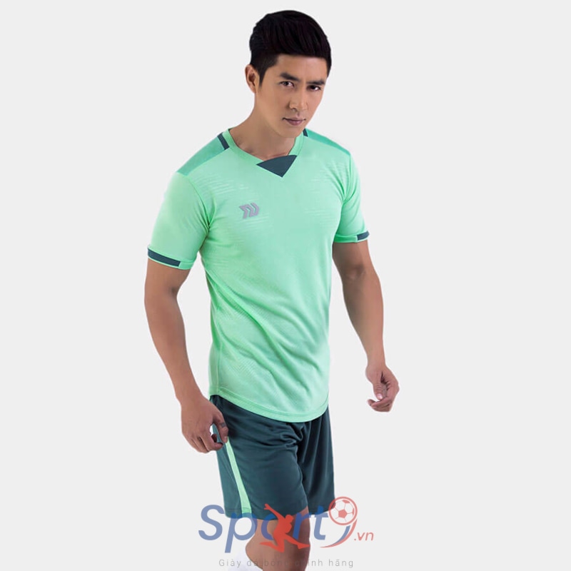 BỘ QUẦN ÁO BÓNG ĐÁ BULBAL OLAS - XANH BẠC HÀ