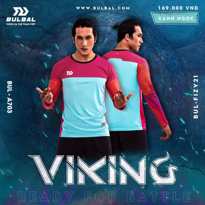 BỘ QUẦN ÁO THỦ MÔN BULBAL VIKING - XANH NGỌC