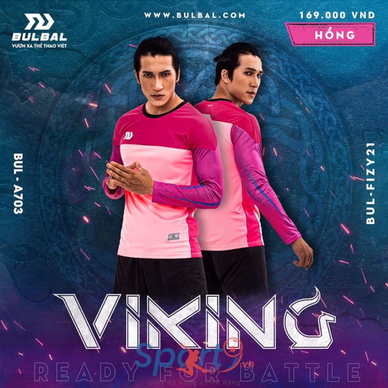 BỘ QUẦN ÁO THỦ MÔN BULBAL VIKING - HỒNG