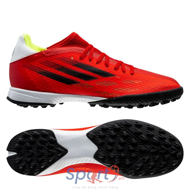 adidas X Speedflow .3 TF Meteorite - Màu Đỏ/Trắng - FY3310