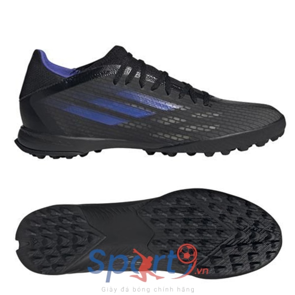 adidas X Speedlow .3 TF Màu Đen/Xanh dương - FY3308