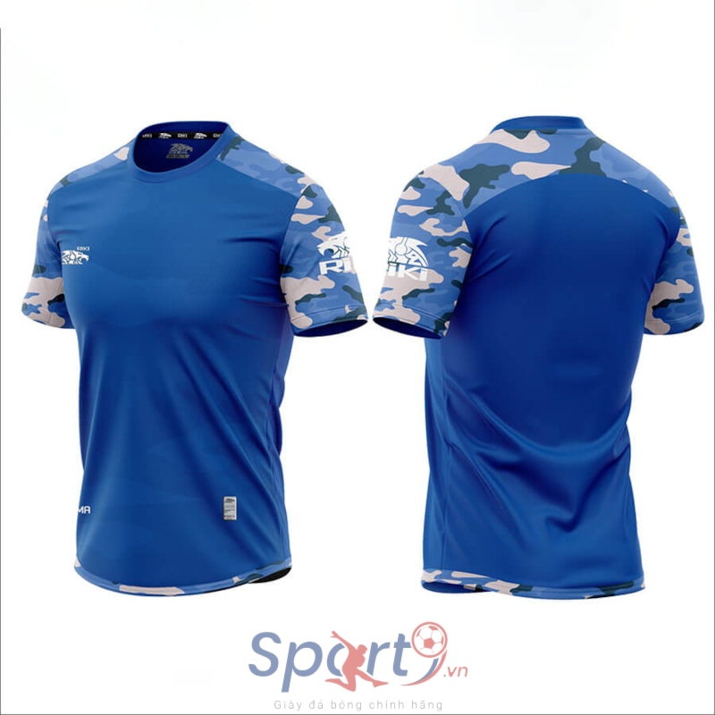 BỘ QUẦN ÁO BÓNG ĐÁ RIKI CAMOR - MÀU XANH BÍCH