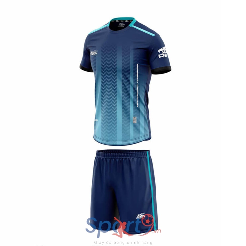 BỘ QUẦN ÁO BÓNG ĐÁ RIKI FURIOR - MÀU XANH ĐEN