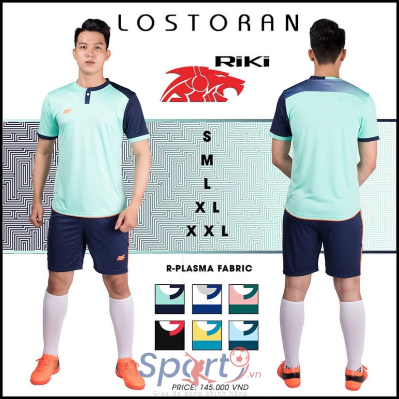 BỘ QUẦN ÁO BÓNG ĐÁ RIKI LOSTORAN - MÀU NGỌC LỢT