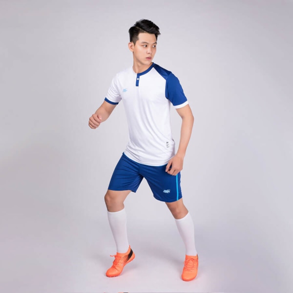 BỘ QUẦN ÁO BÓNG ĐÁ RIKI LOSTORAN - MÀU TRẮNG