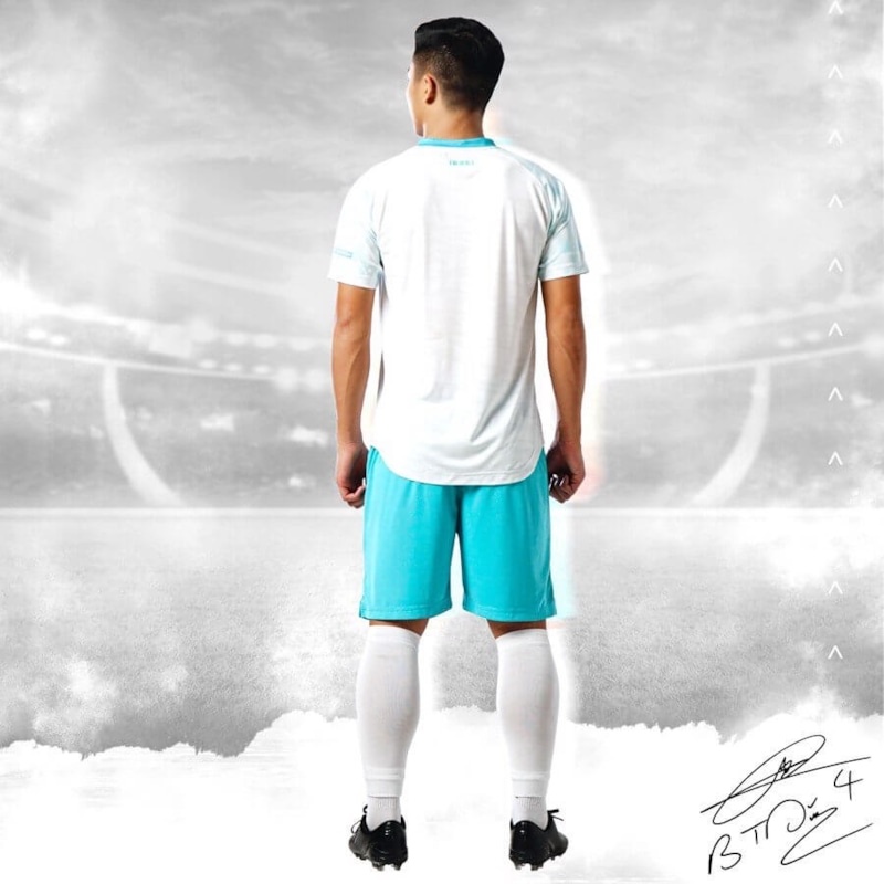 BỘ QUẦN ÁO BÓNG ĐÁ EGAN ALPHA TD04 BÙI TIẾN DŨNG - MÀU TRẮNG