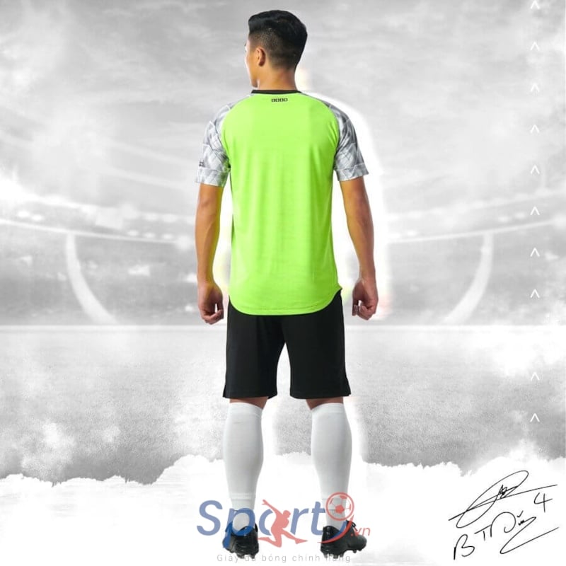 BỘ QUẦN ÁO BÓNG ĐÁ EGAN ALPHA TD04 BÙI TIẾN DŨNG - MÀU XANH CHUỐI