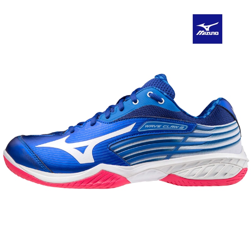 MIZUNO WAVE CLAW 2 GIÀY CẦU LÔNG MIZUNO XANH TRẮNG HỒNG