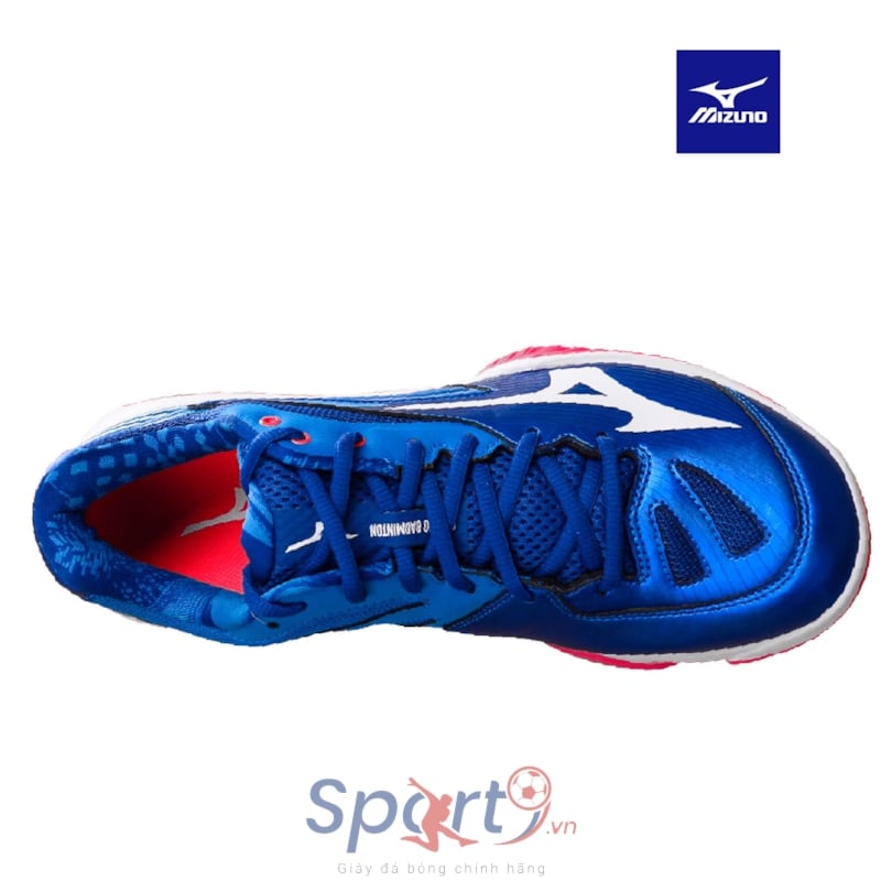 MIZUNO WAVE CLAW 2 GIÀY CẦU LÔNG MIZUNO XANH TRẮNG HỒNG
