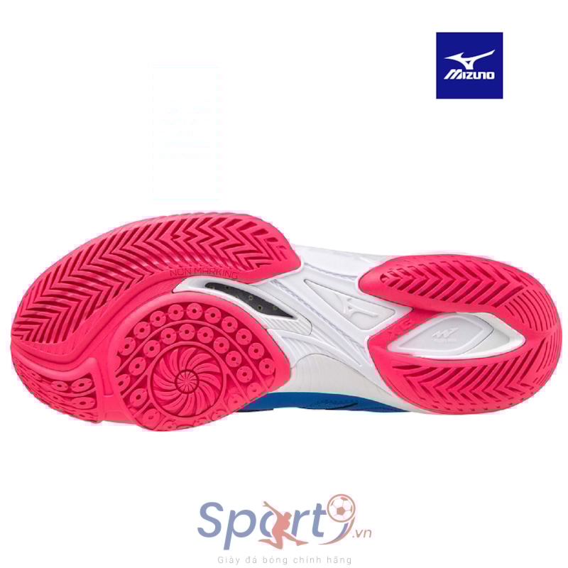 MIZUNO WAVE CLAW 2 GIÀY CẦU LÔNG MIZUNO XANH TRẮNG HỒNG