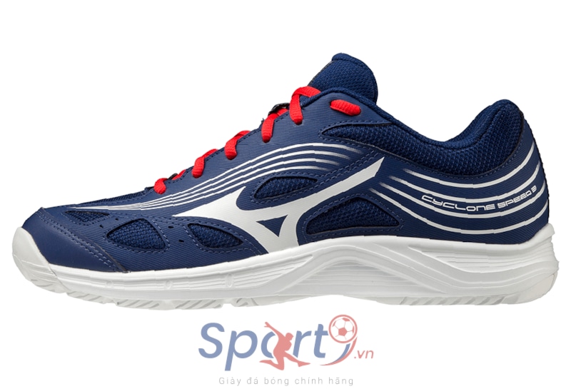 MIZUNO GIÀY INDOOR MIZUNO CYCLONE SPEED 3 XANH NAVY