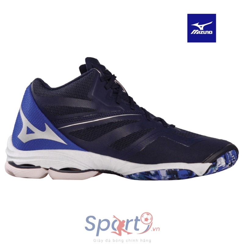 MIZUNO WAVE LIGHTNING Z6 MID NEW BẠC TÍM XANH | Sport9 Việt Nam