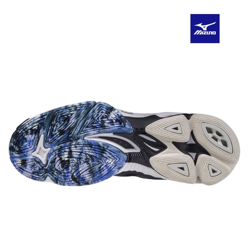 MIZUNO WAVE LIGHTNING Z6 MID NEW BẠC TÍM XANH