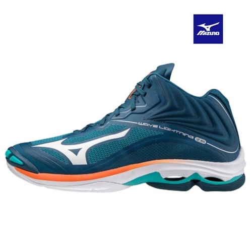 MIZUNO WAVE LIGHTNING Z6 MID NEW BẠC TÍM XANH