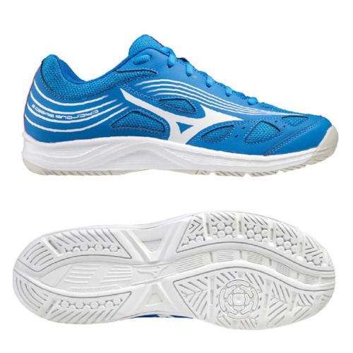 MIZUNO GIÀY INDOOR MIZUNO CYCLONE SPEED 3 XANH TRẮNG ĐỎ