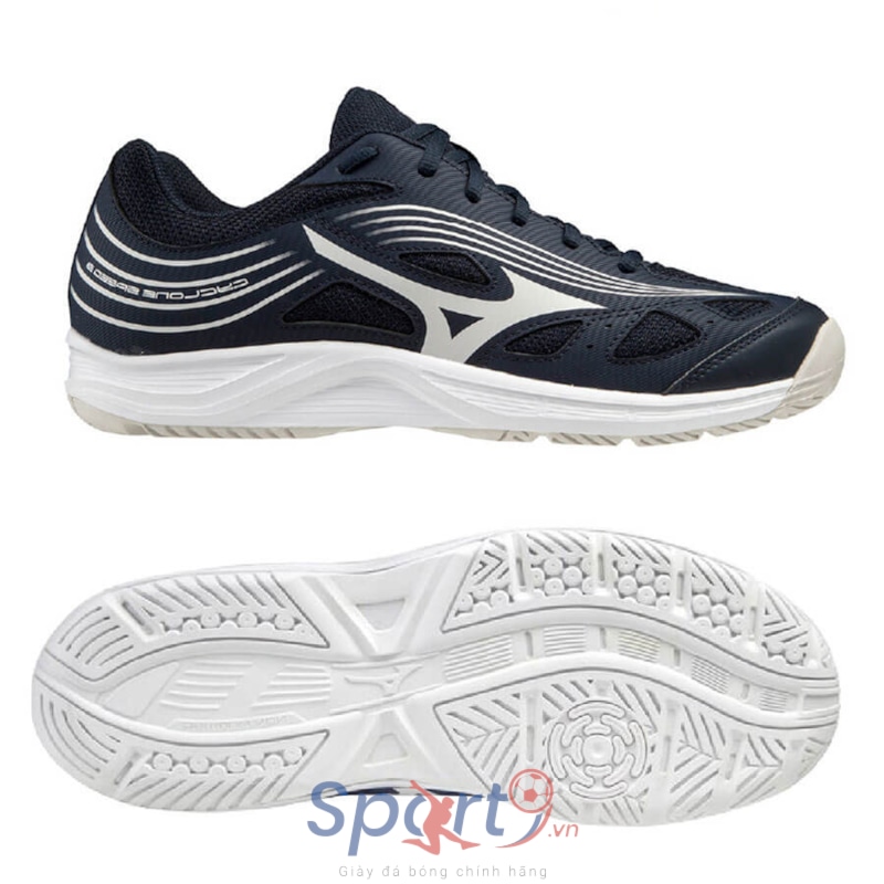 MIZUNO GIÀY INDOOR MIZUNO CYCLONE SPEED 3 XANH TRẮNG TÍM