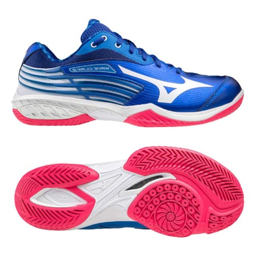 MIZUNO WAVE CLAW 2 GIÀY CẦU LÔNG MIZUNO XANH TRẮNG HỒNG