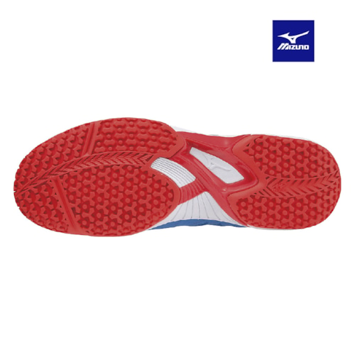 MIZUNO WAVE EXCEED 4Z WIDE AC XANH TRẮNG ĐỎ