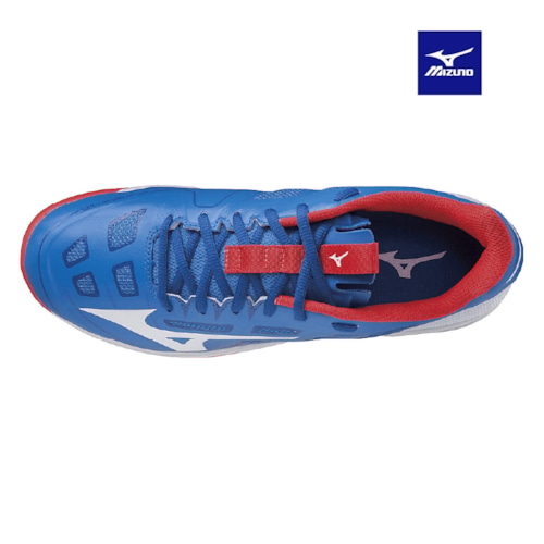 MIZUNO WAVE EXCEED 4Z WIDE AC XANH TRẮNG ĐỎ