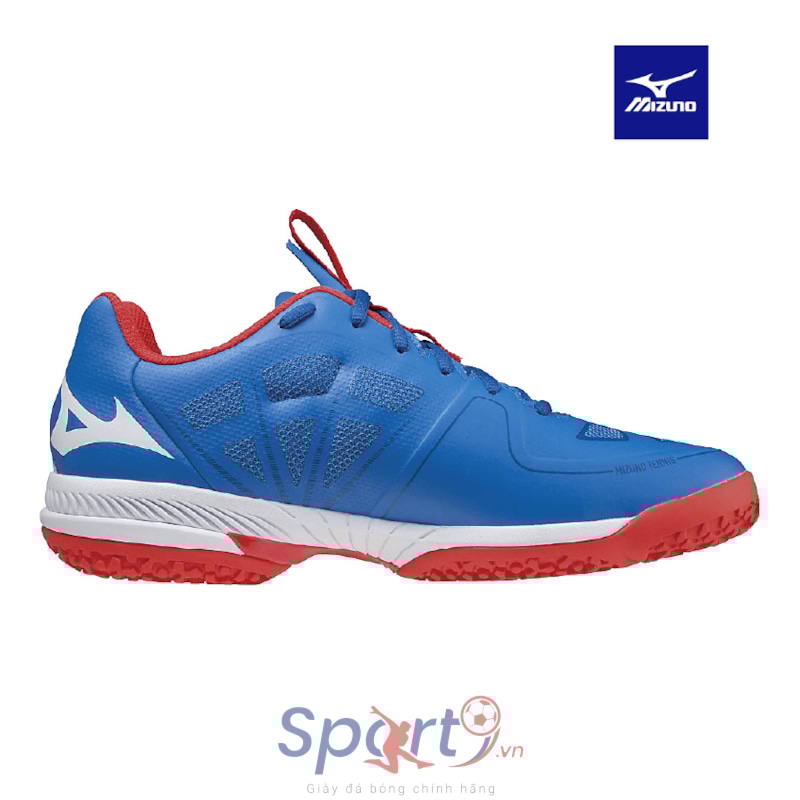 MIZUNO WAVE EXCEED 4Z WIDE AC XANH TRẮNG ĐỎ