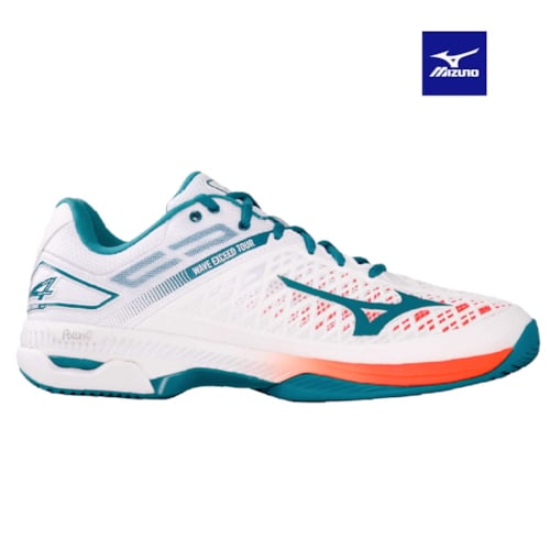 MIZUNO WAVE EXCEED TOUR 4 AC 2021 TRẮNG XANH ĐỎ