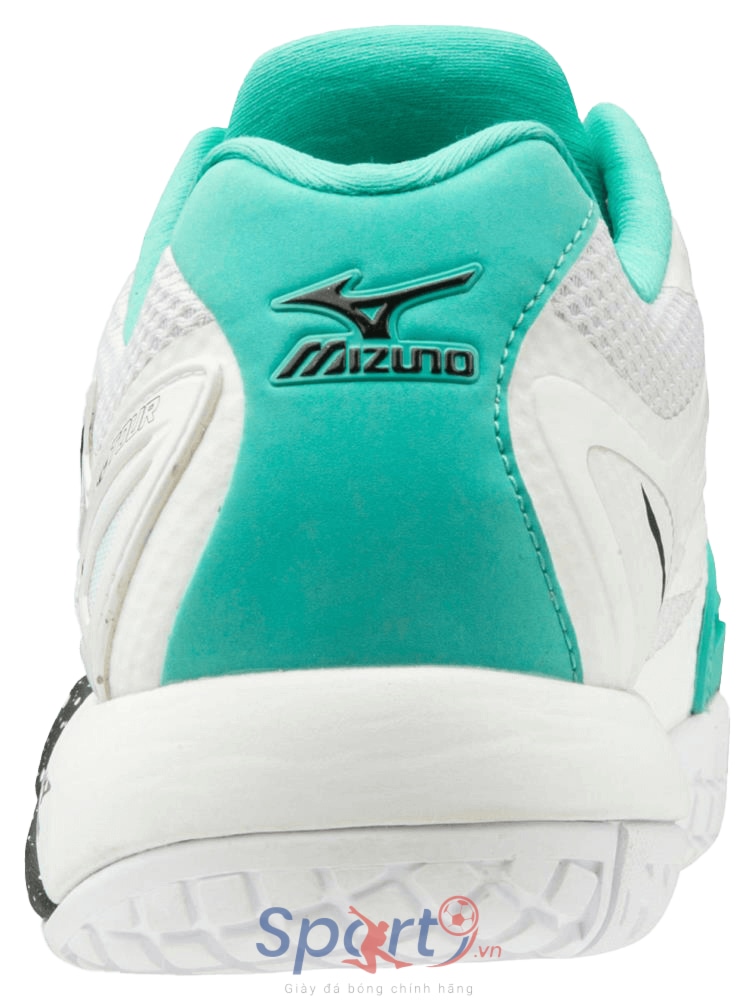 MIZUNO WAVE INTENSE TOUR 5 AC XANH TRẮNG BẠC