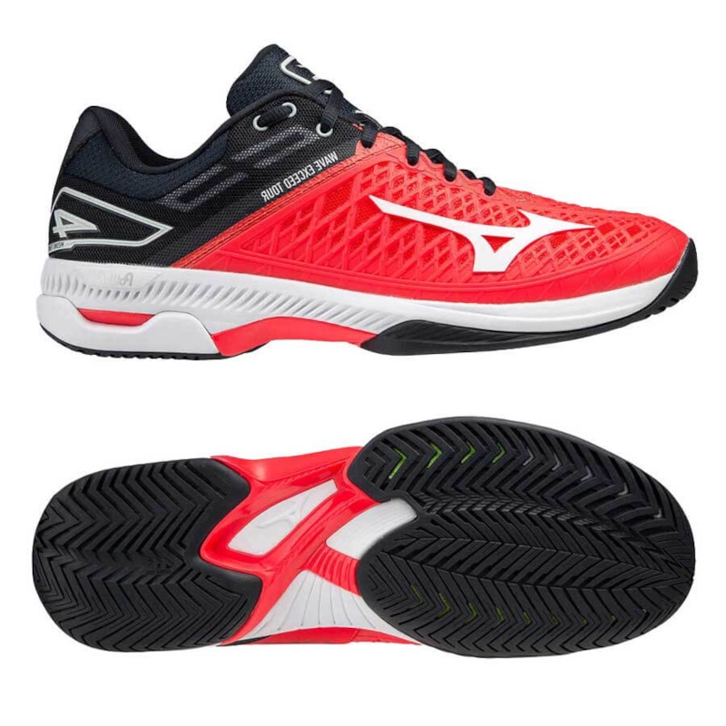 MIZUNO WAVE EXCEED TOUR 4 AC 2021 ĐỎ TRẮNG ĐEN