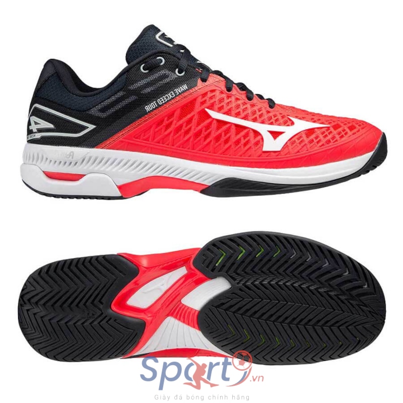 MIZUNO WAVE EXCEED TOUR 4 AC 2021 ĐỎ TRẮNG ĐEN