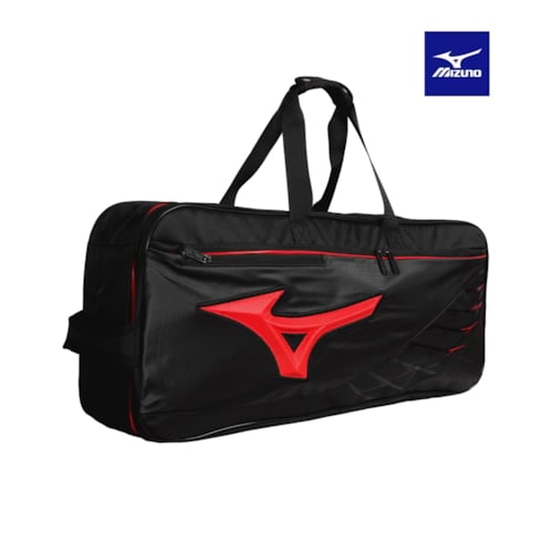 MIZUNO TÚI ĐỰNG VỢT CẦU LÔNG DUFFLE BAG MIZUNO ĐEN ĐỎ