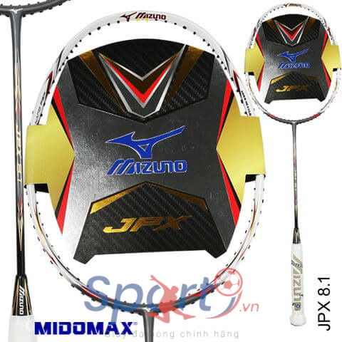 MIZUNO VỢT CẦU LÔNG MIZUNO JPX 8.1 NÂU TRẮNG