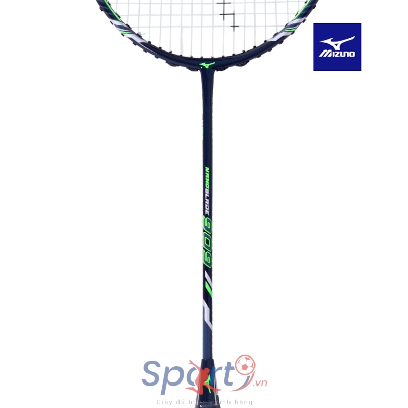 MIZUNO VỢT CẦU LÔNG NANOBLADE 909 MZ-BF2119 ĐEN BẠC XANH