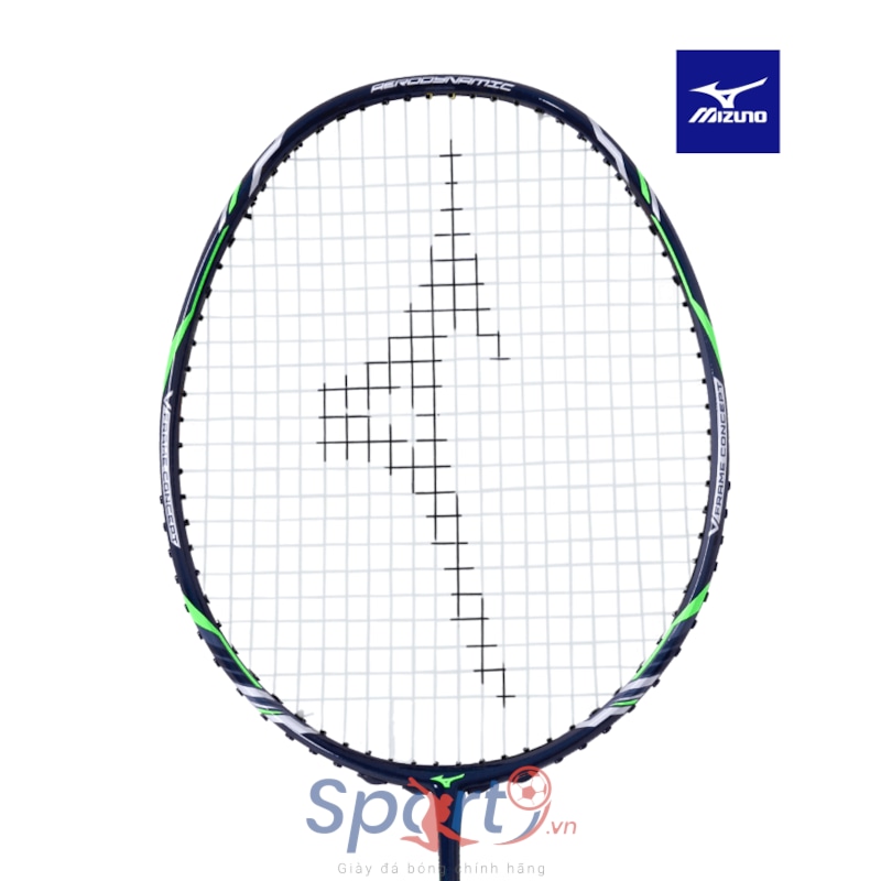 MIZUNO VỢT CẦU LÔNG NANOBLADE 909 MZ-BF2119 ĐEN BẠC XANH