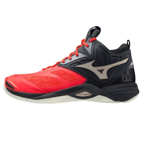 MIZUNO WAVE MOMENTUM 2 MID ĐỎ ĐEN