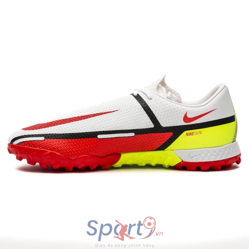 Nike Phantom GT 2 Pro TF Motivation - Trắng/Đỏ/Vàng - DC0768-167