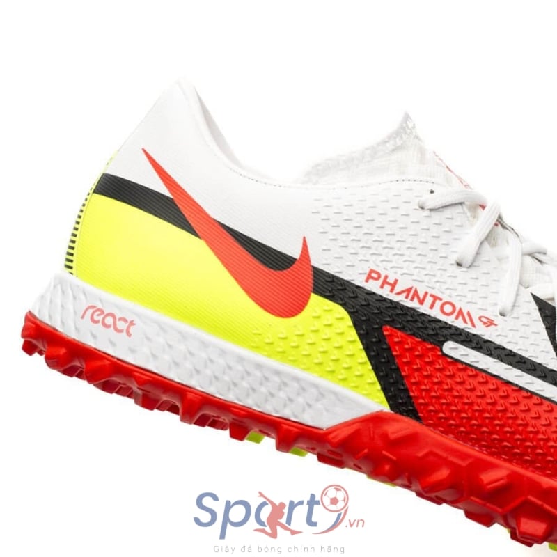 Nike Phantom GT 2 Pro TF Motivation - Trắng/Đỏ/Vàng - DC0768-167