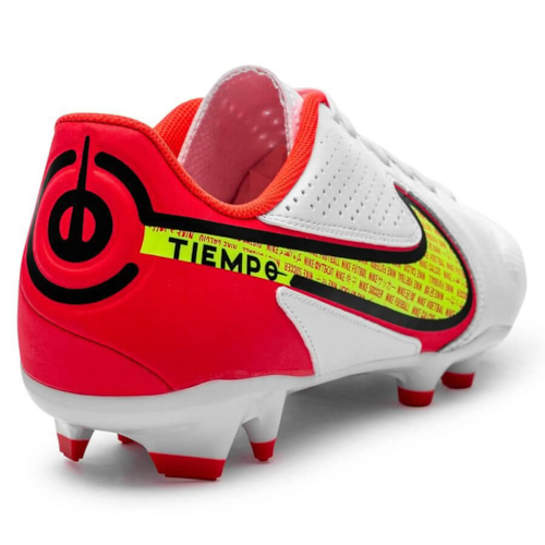 Nike Tiempo Legend 9 Academy MG Motivation - White/Volt/Bright Crimson