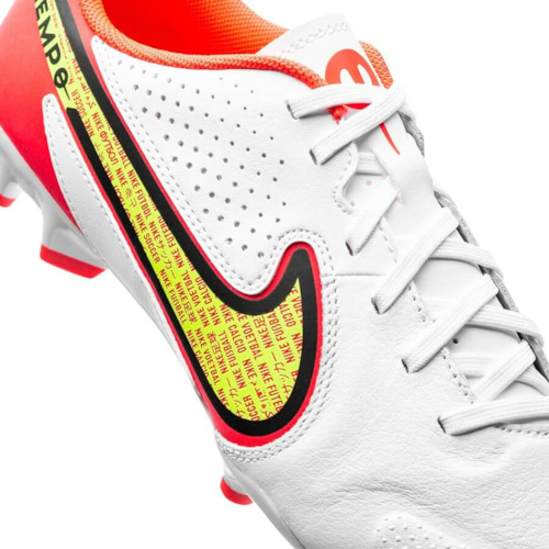 Nike Tiempo Legend 9 Academy MG Motivation - White/Volt/Bright Crimson