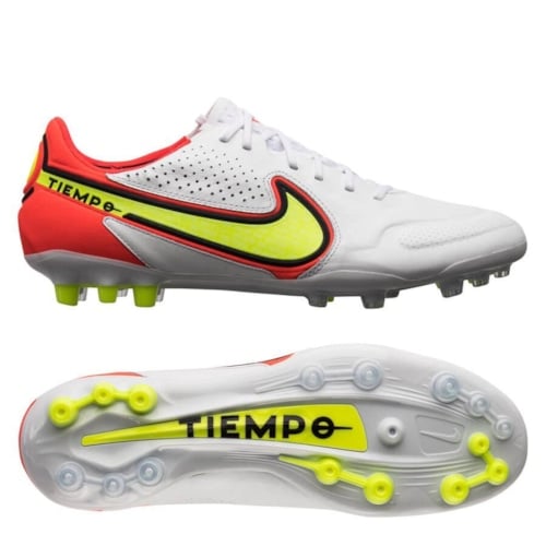 Nike Tiempo Legend 9 Elite AG-PRO Motivation - White/Volt/Bright Crimson