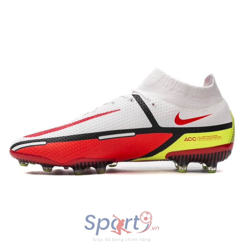Nike Phantom GT 2 Elite DF AG-PRO Motivation - White/Bright Crimson/Volt/Black