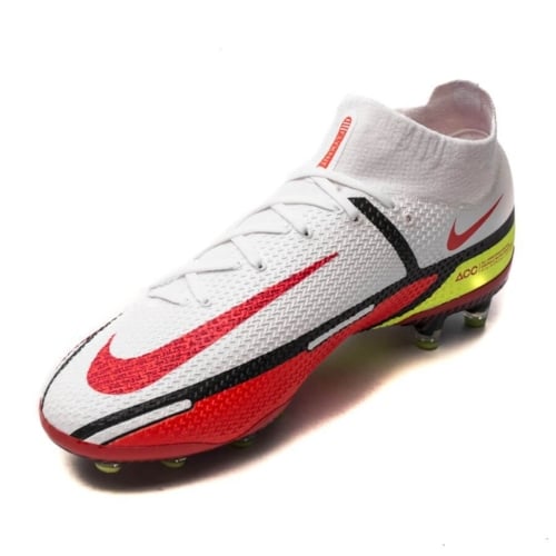 Nike Phantom GT 2 Elite DF AG-PRO Motivation - White/Bright Crimson/Volt/Black