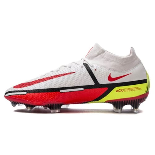 Nike Phantom GT 2 Elite DF FG Motivation - White/Bright Crimson/Volt/Black